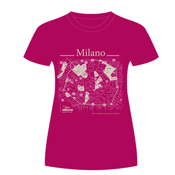 T-shirt donna Milano