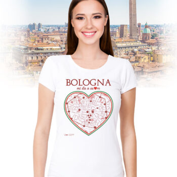 T-shirt Bologna Cuore - Donna