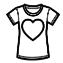T-shirt Donna Cuore
