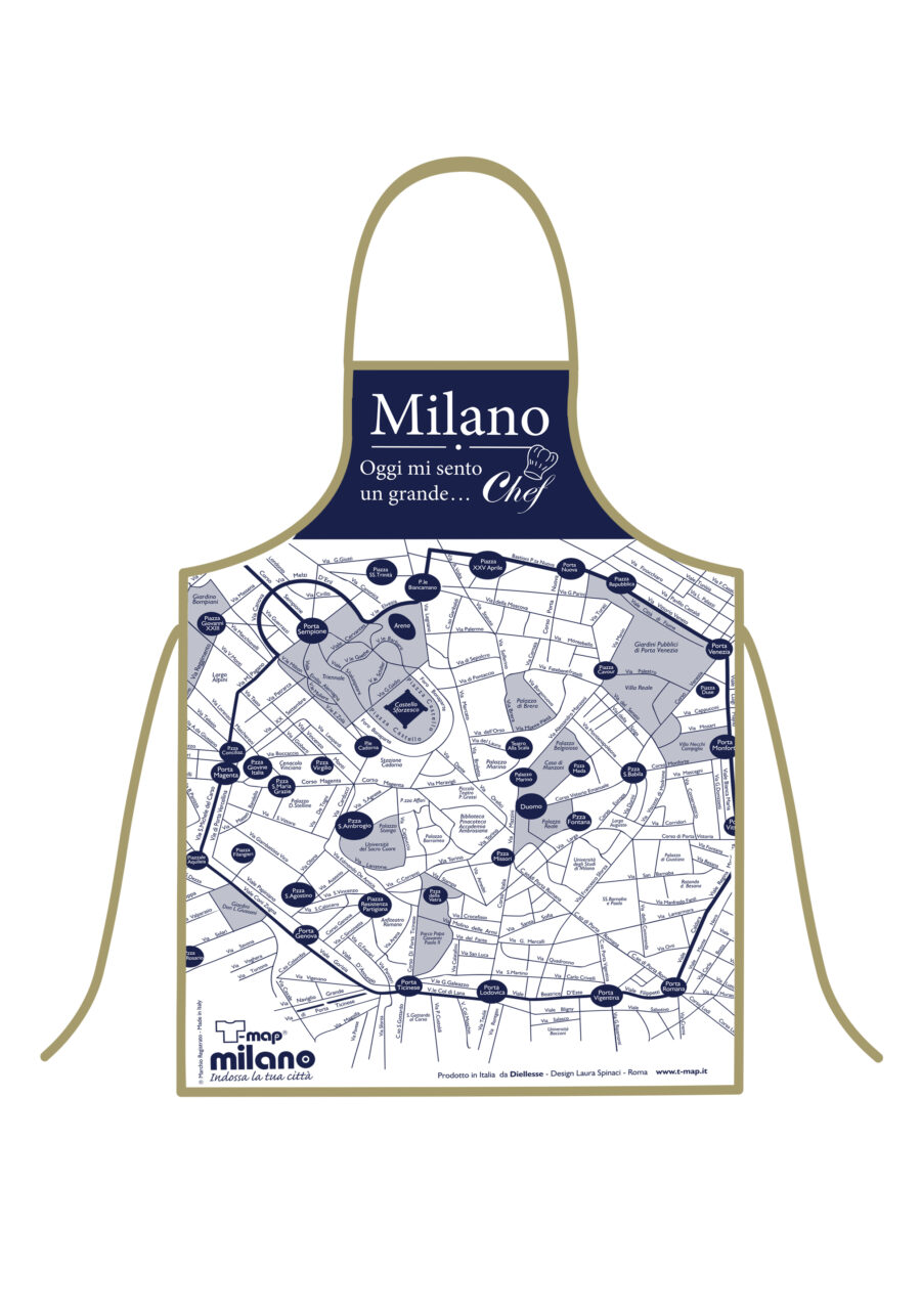 Grembiule T-map Milano