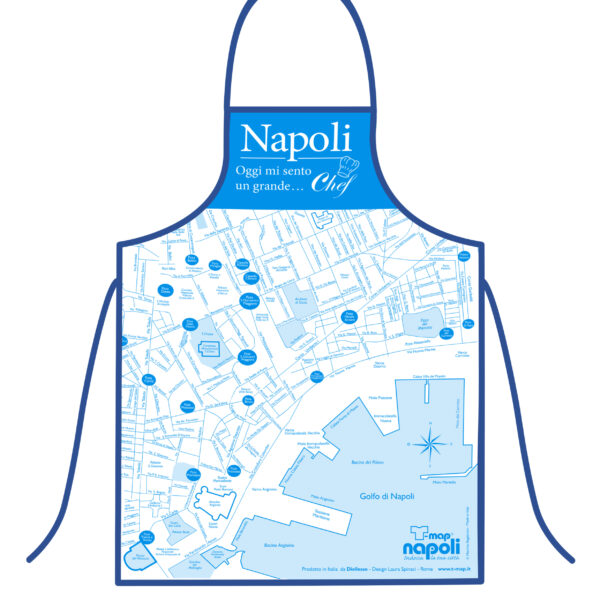 Grembiule T-map Napoli