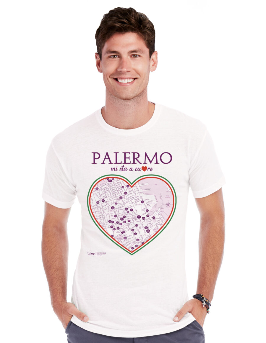 T-shirt Palermo cuore