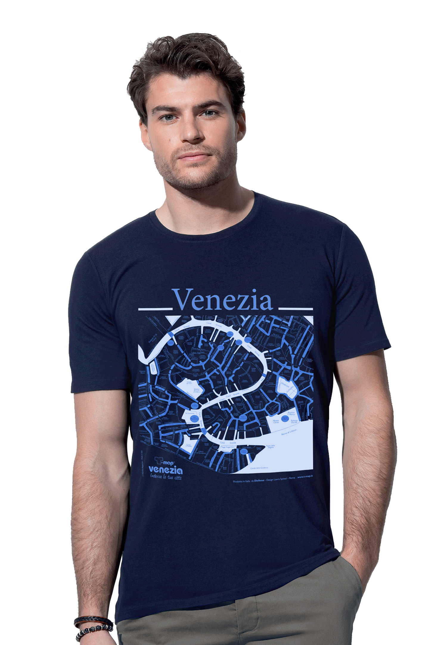 t-shirt Venezia uomo